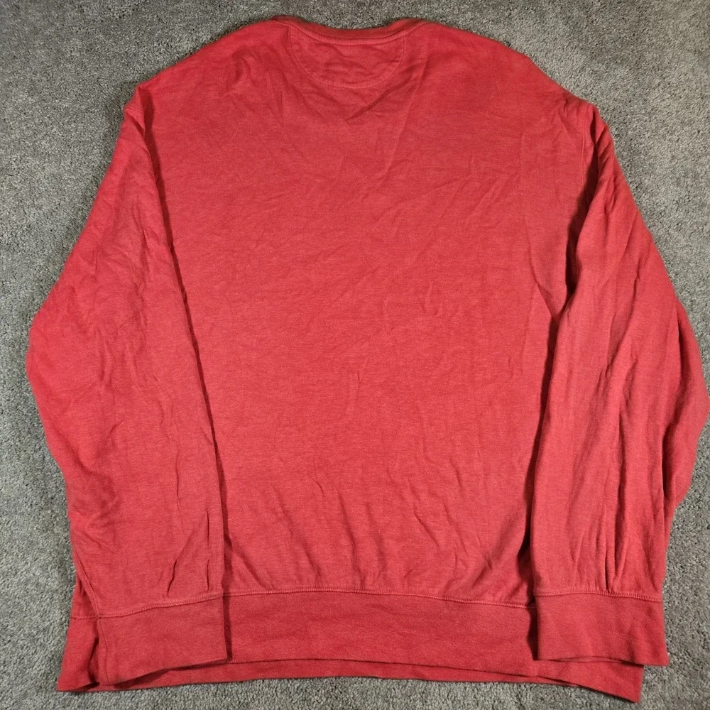 Polo Ralph Lauren Performance Sweatshirt Mens 2XL Red Crewneck Logo Preppy